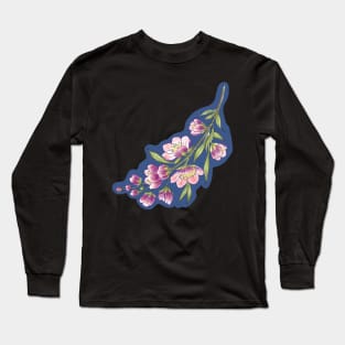 Blossoming cherry branch Long Sleeve T-Shirt